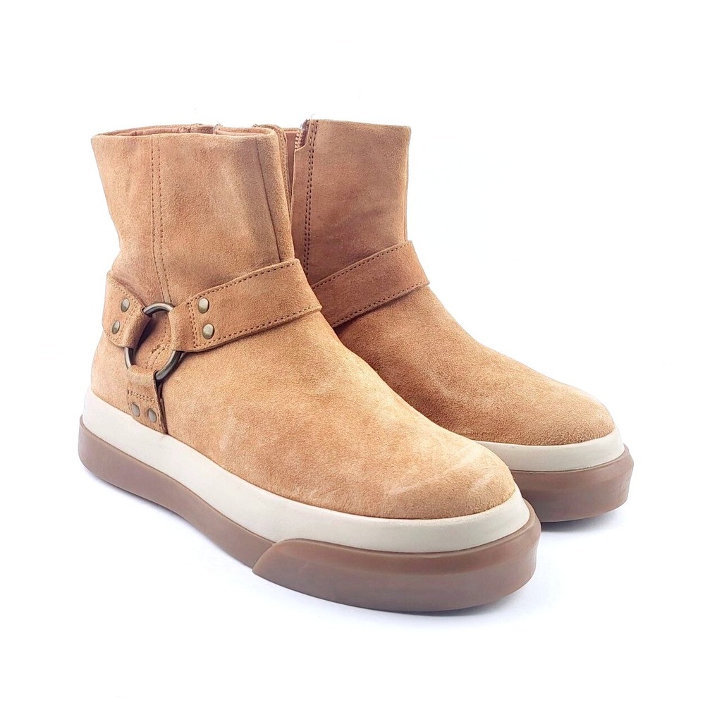 NWT Free People Bodhi Harness Tan Bootie - Size 7